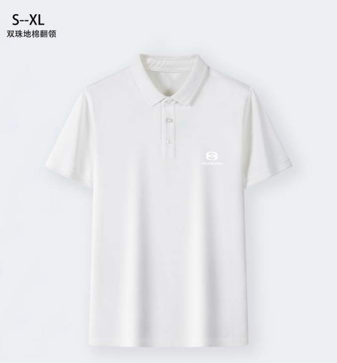 Picture of Balenciaga Polo Shirts Short _SKUBalenciagaS-XL1qn4629453